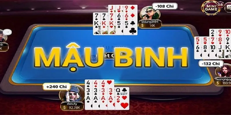 Thông tin về game bài mậu binh tại Saowin