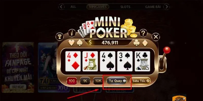 Gợi ý chia sẻ những kinh nghiệm thú vị khi tham gia Mini Poker